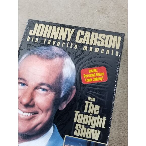 Johnny Carson VHS The Tonight Show 1990 New Sealed The King of Late Night Vtg - Picture 3 of 10